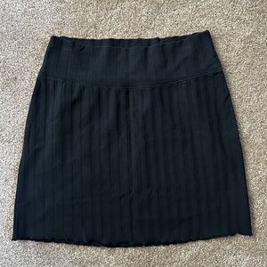 Aerie offline black spandex miniskirt